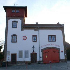 Das Feuerwehrgerätehaus in Pegau